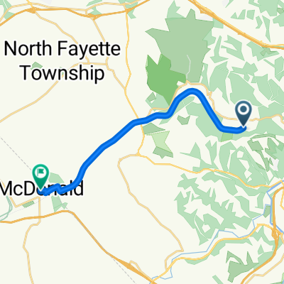 Panhandle Trail, Oakdale to 151 School St, McDonald