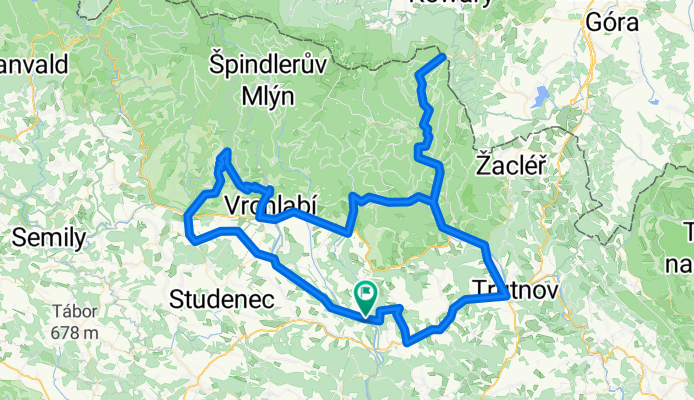 Hostinné-Benecko-Hofmanky-Pomezky-Tu-Ho