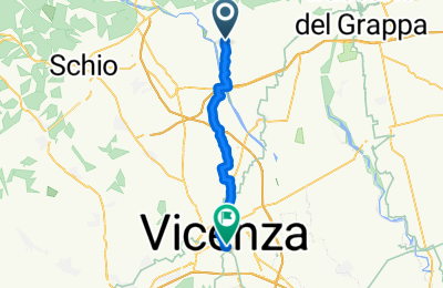 Route in der Bikemap App öffnen