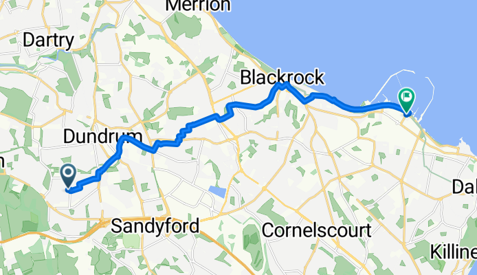 Broadford Lawn 11 to Dun Laoghaire, Town Hall ->NE, Dublin