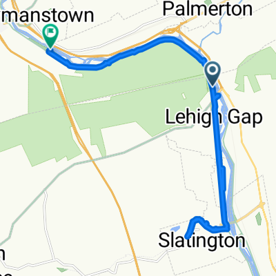 Route to 600–654 Riverview Rd, Lehighton
