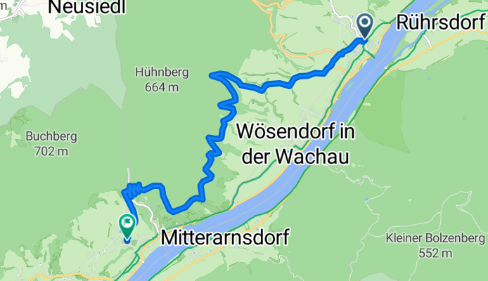 Welterbesteig Wachau 03 Weißenkirchen - Spitz