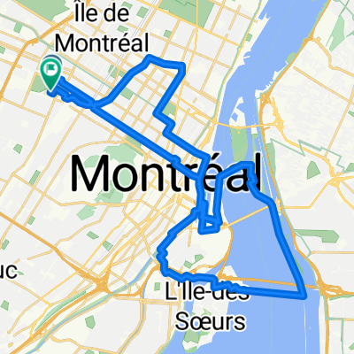 Parc Jarry - Estacade - Île St Hélène - Parc Jarry