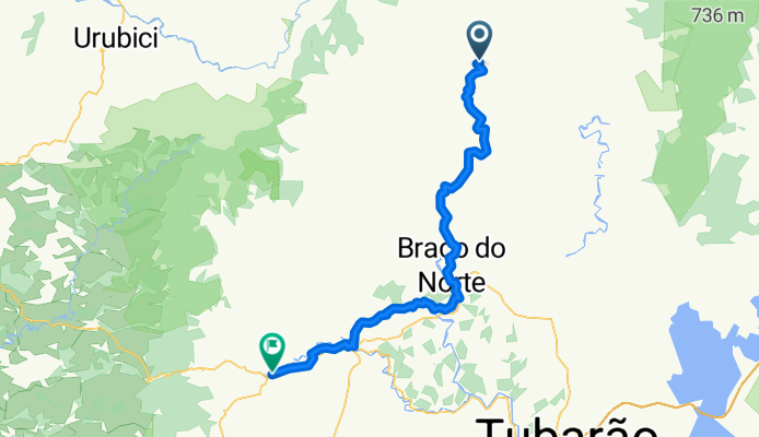 A14- Sta Rosa de Lima - Braço do Norte - Lauro Muller