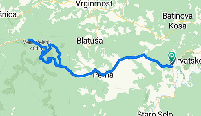 Topusko-Petrova Gora i nazad