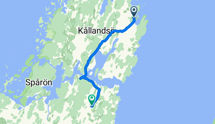 Läckö Slott Camping nach Sunnersberg