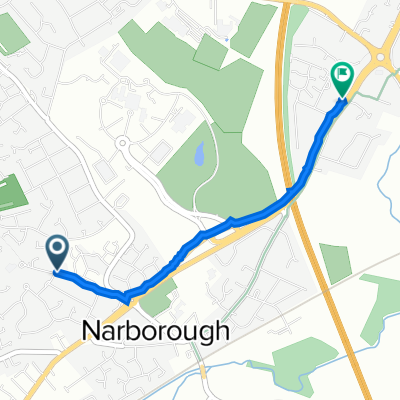 5 Copt Oak Road, Leicester to 192 Leicester Road, Leicester