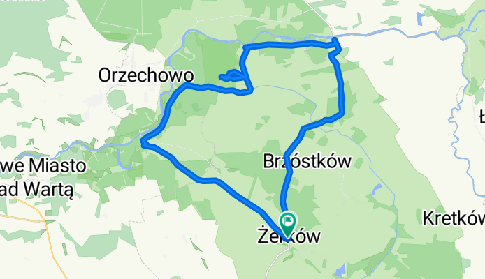 Widełki Lutyni i Warty. Żerkowsko-Czeszewski Park Krajobrazowy