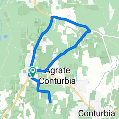 Da Via Visconti 15, Agrate Conturbia a Via Visconti 15, Agrate Conturbia