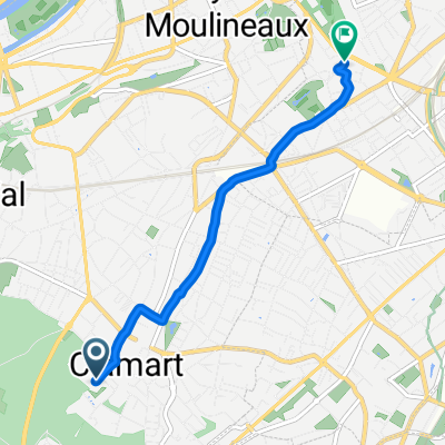 De 4 Place Jules Hunebelle, Clamart à 9 Rue de la République, Vanves