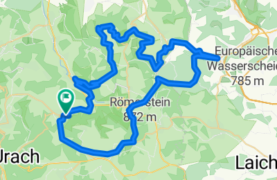 Route in der Bikemap App öffnen