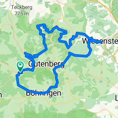 Wiesensteig und Breitenstein