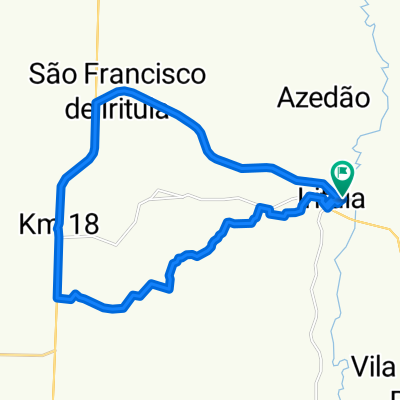 De Rua Doutor Siqueira Campos, 371–467, Irituia a Rua Doutor Siqueira Campos, 370–466, Irituia