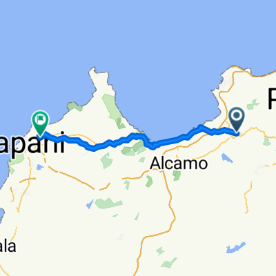 Da Via Ragona 62, Partinico a Via Vito Carvini, Erice