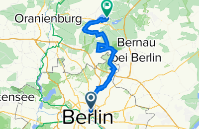 Route in der Bikemap App öffnen
