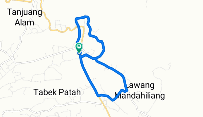 Jalan Raya Batusangkar 70, Salimpaung to Jalan Raya Batusangkar 70, Salimpaung