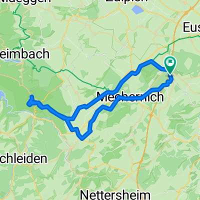 Lessenich - Wolfgarten (Kermeter) und zurück