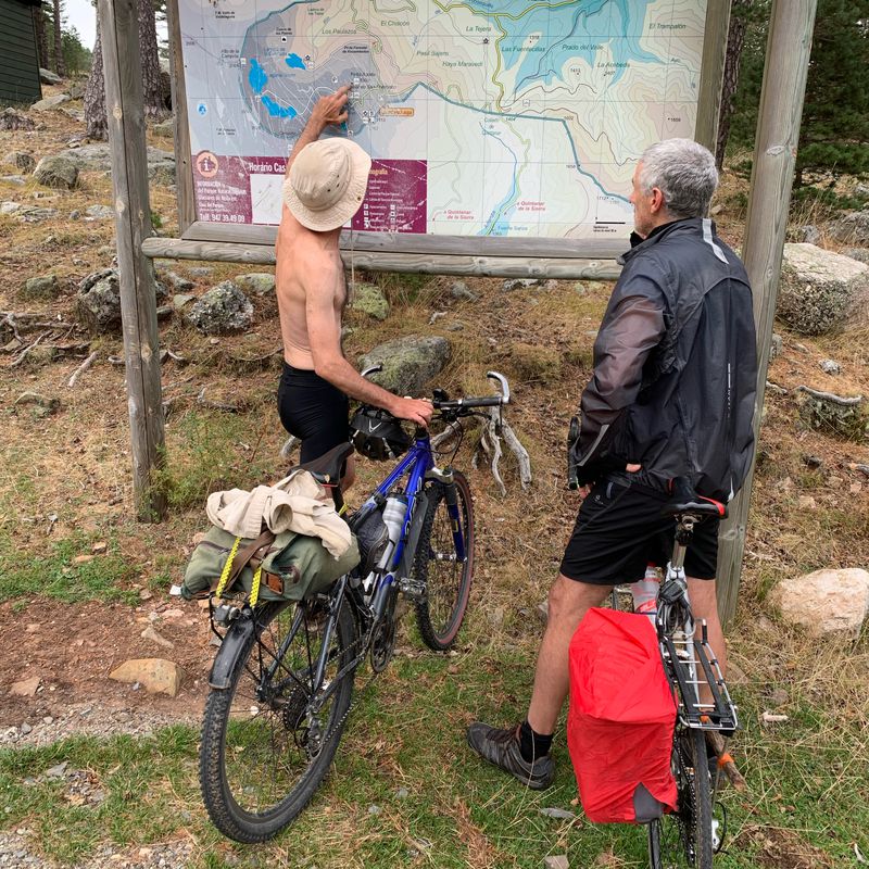 Madrid - Ibarrangelu, dia 5, parte 1, laguna de Neila