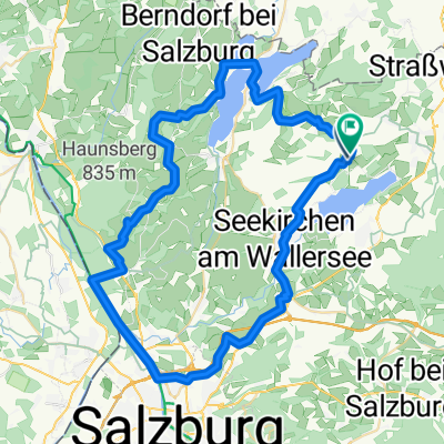 Salzburg-Acherting Route