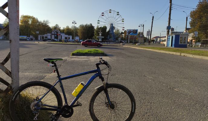 Photo 1 of the Bikemap route "От Р152 102, Иваново до Р152 102, Иваново"