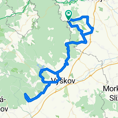 Křenůvky-Olšany-Křenůvky