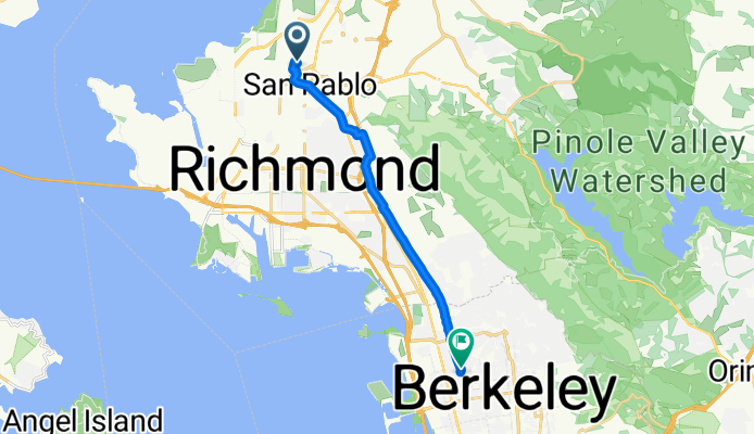 2666 O'Hare Ave, San Pablo to 1406 Peralta Ave, Berkeley