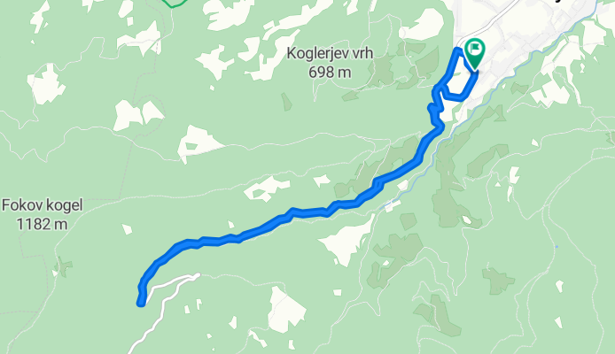 Oglarska pot 15 to Oglarska pot 15