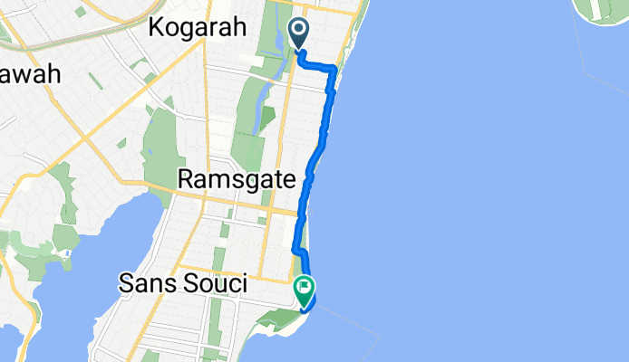 Robinson Street, Monterey to Cook Park Trail, Dolls Point