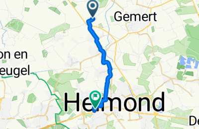 Route in der Bikemap App öffnen