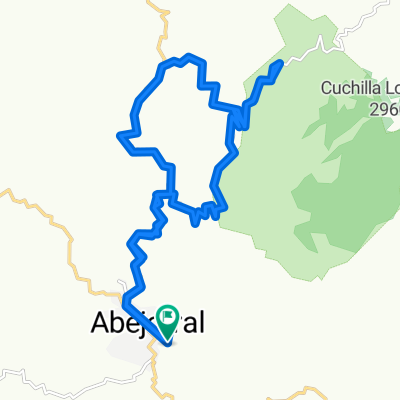 De Camino a La Cordillera a Carrera 50a 4353, Abejorral