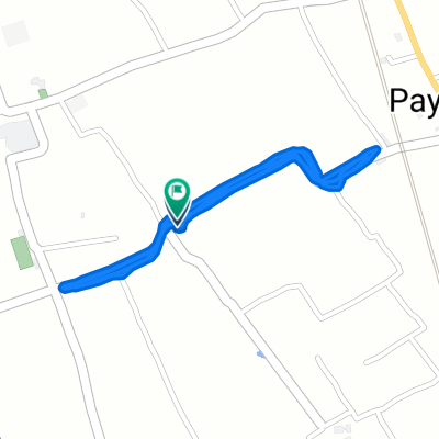 Sree Maha Vishnu Temple Road, Payyoli to Payyoli Beach Road