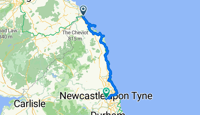 Berwick to Newcastle
