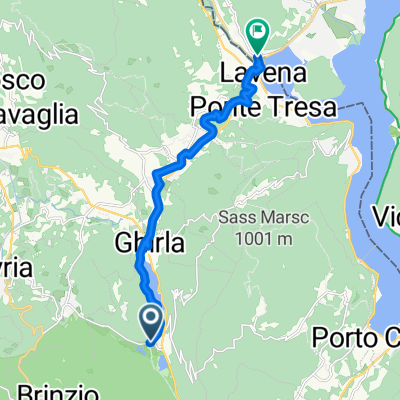 Da Via Ugo Perego 3, Ganna a Ponte Tresa, Chiesa, Ponte Tresa TI
