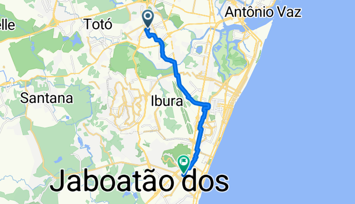 De Rua Icaraí 78 a Avenida Almirante Dias Fernandes 589