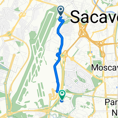 Rua Maestro Fernando Lopes Graça, Sacavém to Rua Cidade da Beira 46D, Lisbon