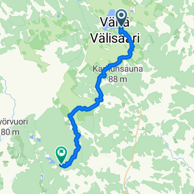 Kuhankuonontie 68, Pöytyä to Joenkäyräntie 221, Rusko