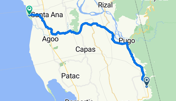 Pugo - Rosario Road to Unnamed Road, Agoo