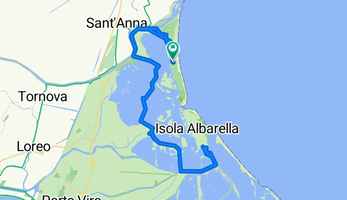 Piazza San Giorgio 5, Rosolina nach Strada Sud 214, Rosolina