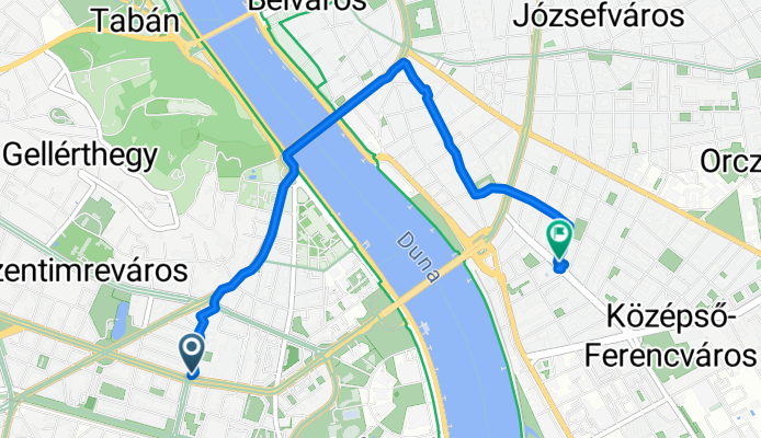 Fehérvári út, Budapest XI. kerület-Berzenczey utca 1., Budapest IX. kerület