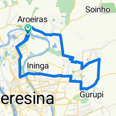 De Conjunto Santa Sofia Qu 12, 30, Teresina a Conjunto Santa Sofia Qu 12, 29, Teresina
