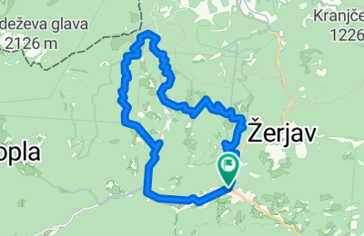 Route in der Bikemap App öffnen