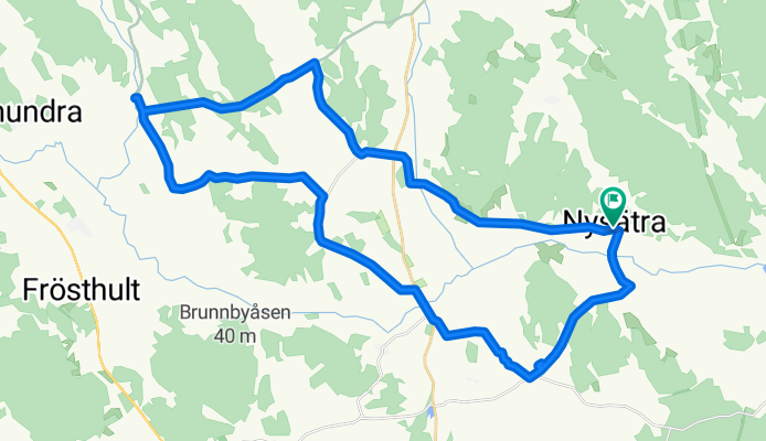 Nysätra 7, Örsundsbro to Nysätra 7, Örsundsbro