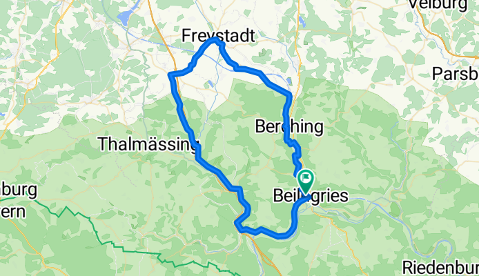 Beilngries-Berching-Freystadt-Meckenhausen-Greding-Kinding CLONED FROM ROUTE 122270