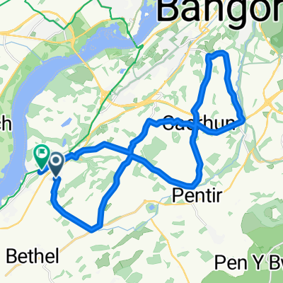 3 Bryn y Waen, Y Felinheli to Ty Hen Stesion, Bangor St, Y Felinheli