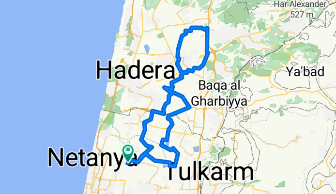 ארומה סטייג' רופין 4 שעות מישורים on GPSies.com