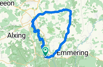 Route in der Bikemap App öffnen