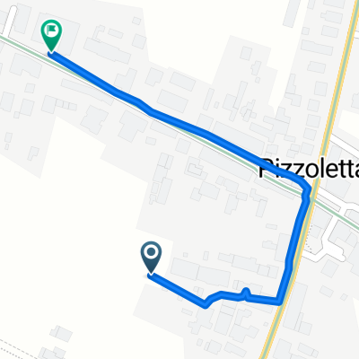 Da Via Duca Degli Abruzzi 54, Pizzoletta a Via Antonio Gramsci 64, Pizzoletta