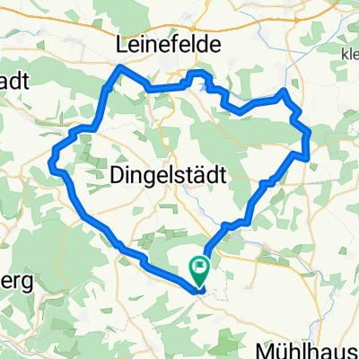 Marienstraße 1, Anrode nach Hinter dem Dorfe 14, Anrode
