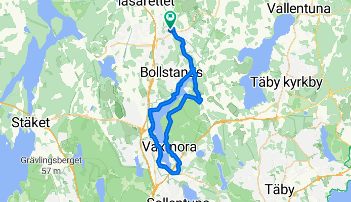 Dansbanevägen 2–12, Upplands Väsby to Dansbanevägen 3, Upplands Väsby