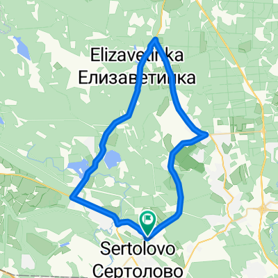 От 41К-074, Сертолово до 41К-074, Сертолово